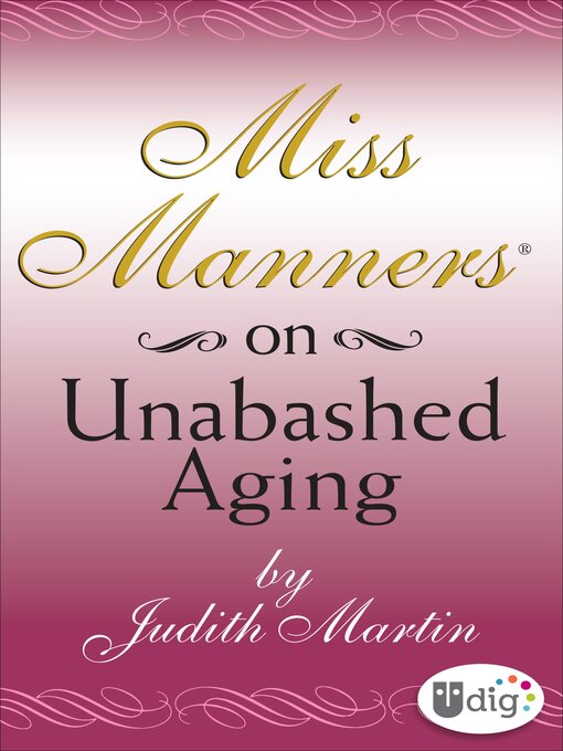 Title details for Miss Manners by Judith Martin - Available